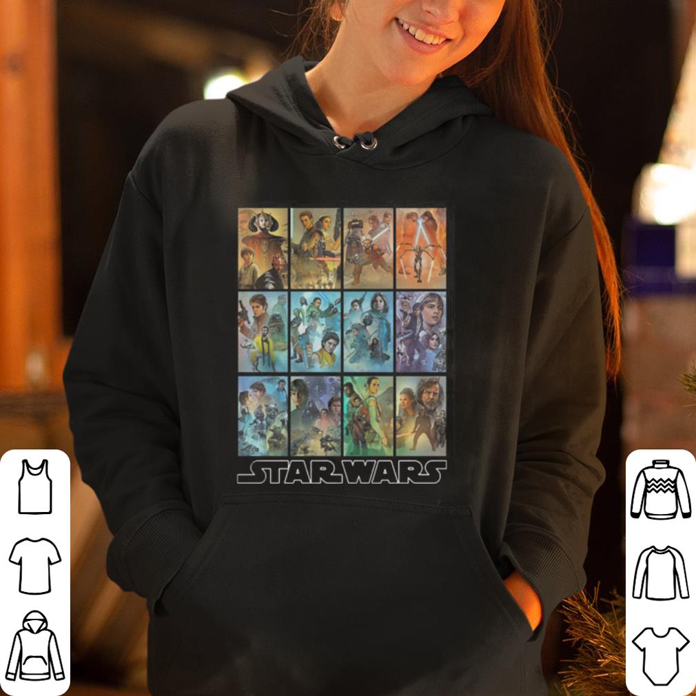 Star Wars Celebration Mural Art Panels Gift shirt 4 - Star Wars Celebration Mural Art Panels Gift shirt