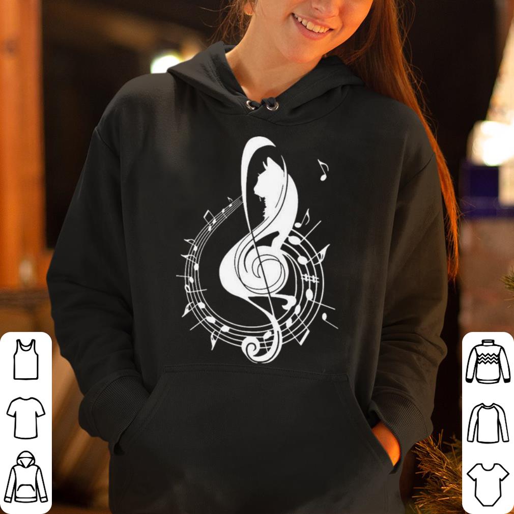 Cat Pitches Music shirt 4 - Cat Pitches Music shirt
