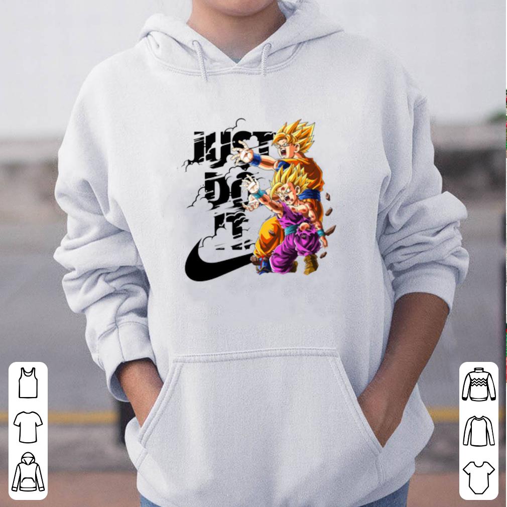 Just Do It Songoku And Gohan shirt 4 - Just Do It Songoku And Gohan shirt