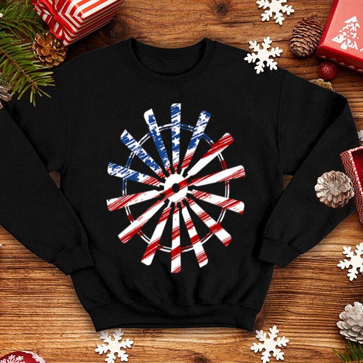 4th of July Windmill Vintage American Flag Pride shirt 4 - 4th of July Windmill Vintage American Flag Pride shirt