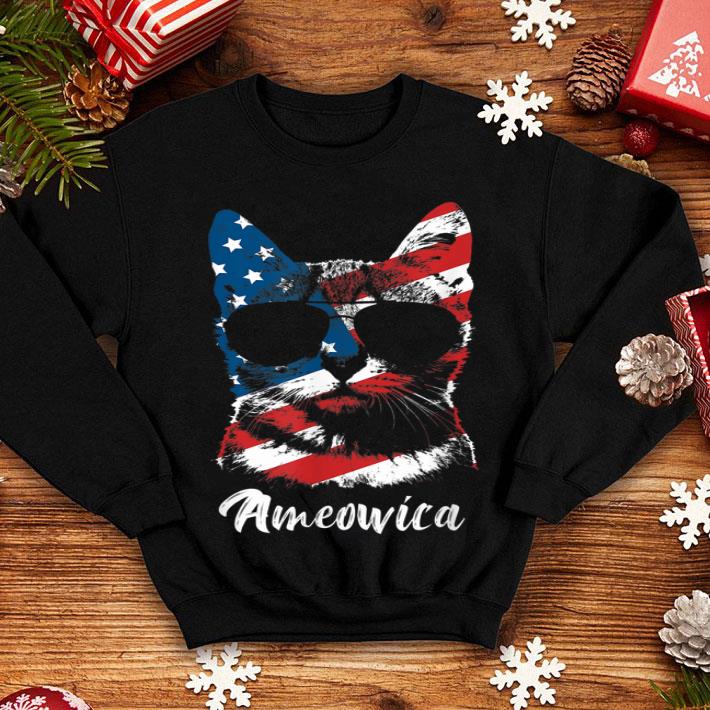 Ameowica Funny Cat Lover Patriotic 4th Of July Gifts shirt 4 - Ameowica Funny Cat Lover Patriotic 4th Of July Gifts shirt
