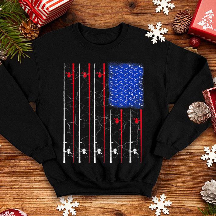 American Flag Fishing Fisherman Independence Day Shirt 4 - American Flag Fishing, Fisherman Independence Day Shirt