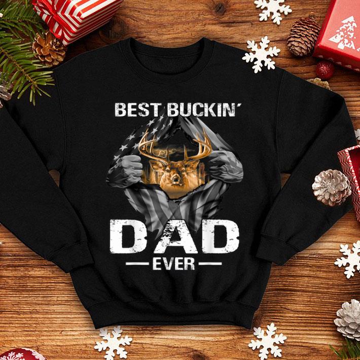 Best Buckin Dad Ever Deer Hunting Bucking Father Gift png 4 - Best Buckin' Dad Ever Deer Hunting Bucking Father Gift Shirt