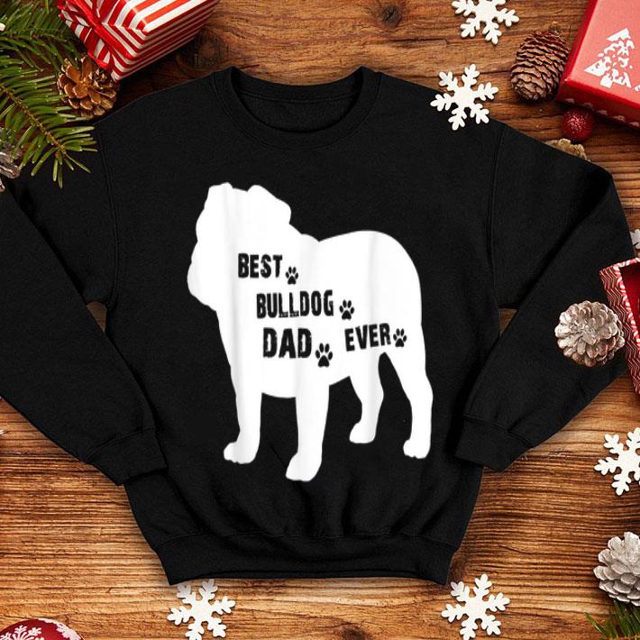 Best Bulldog Dog Dad Ever American Flag shirt 4 - Best Bulldog Dog Dad Ever American Flag shirt