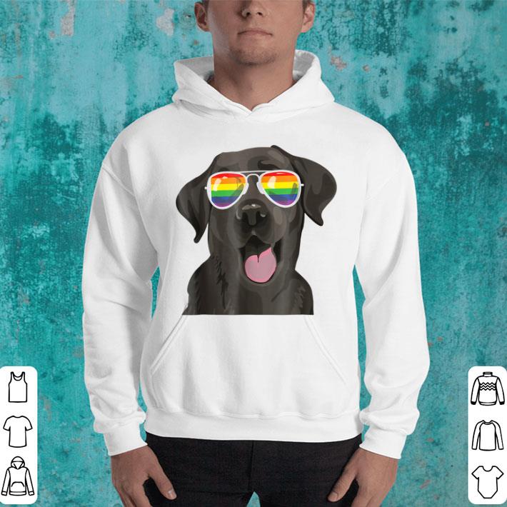 Black Lab Dog Gay Pride Flag Sunglasses Lgbt Shirt Black Lab Dog Gay Pride Flag Sunglasses Lgbt Shirt 4 - Black Lab Dog Gay Pride Flag Sunglasses Lgbt Shirt