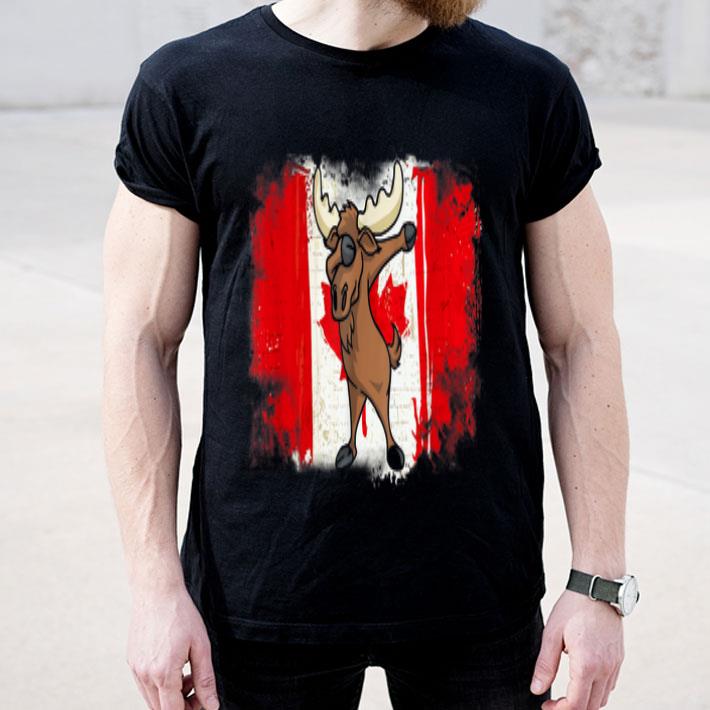 Canadian Dabbing Moose Canada Flag Vintage Gifts Canada Day Shirt Canadian Dabbing Moose Canada Flag Vintage Gifts Canada Day Shirt 4 - Canadian Dabbing Moose Canada Flag Vintage Gifts Canada Day Shirt