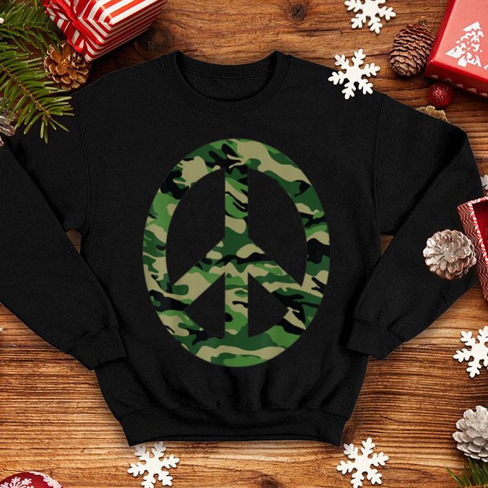 Cool Peace Sign Camouflage For Military Boys Shirt 4 - Cool Peace Sign Camouflage For Military Boys Shirt