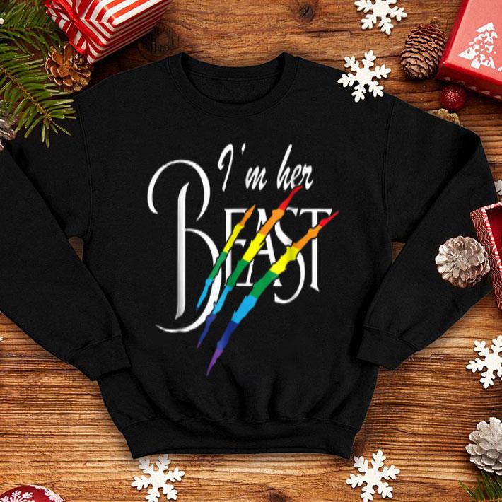 Coupless For Lesbians I m Her Beast Lgbt Shirt 4 - Coupless For Lesbians - I'm Her Beast Lgbt Shirt