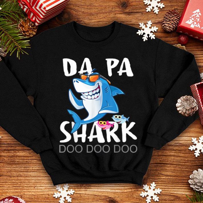 Da Pa Shark Fathers Day Wife Son Daughter shirt Da Pa Shark Fathers Day Wife Son Daughter shirt 4 - Da Pa Shark Fathers Day Wife Son Daughter shirt
