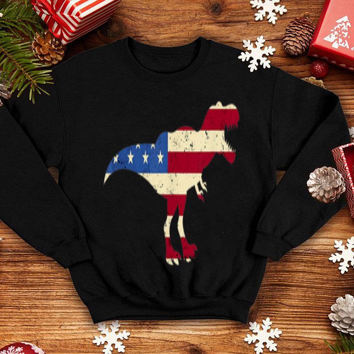 Dino USA American Flag Patriotic Dinosaur T rex 4th Of July shirt 4 - Dino USA American Flag Patriotic Dinosaur T-rex 4th Of July shirt