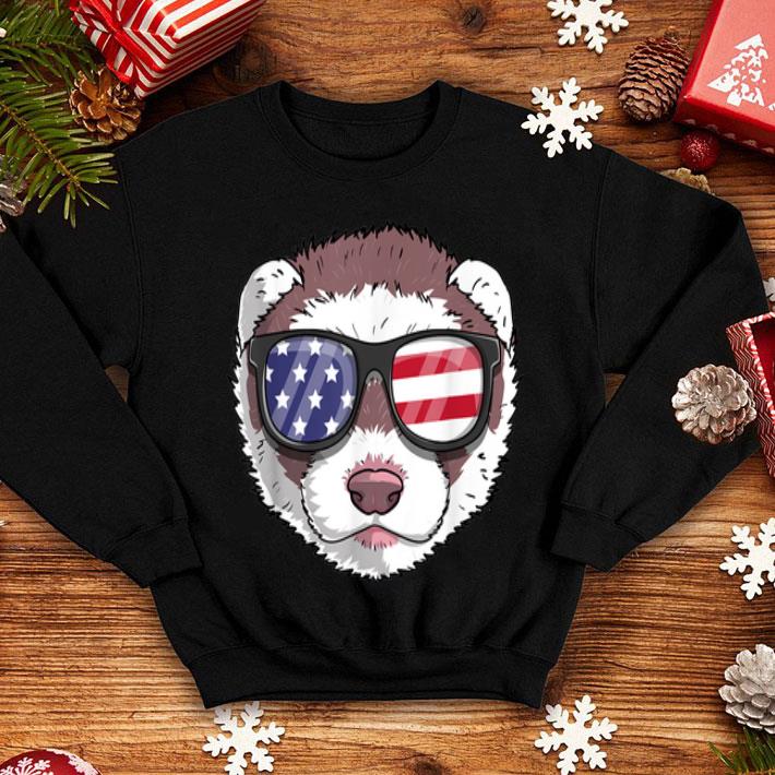 Ferret Patriotic Usa 4th Of July American Cute shirt 4 - Ferret Patriotic Usa 4th Of July American Cute shirt