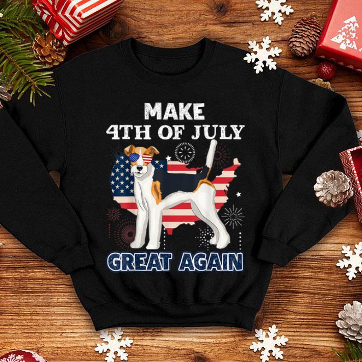 Foxerrier Make 4th Of July Great Again Dog shirt 4 - Foxerrier Make 4th Of July Great Again Dog shirt