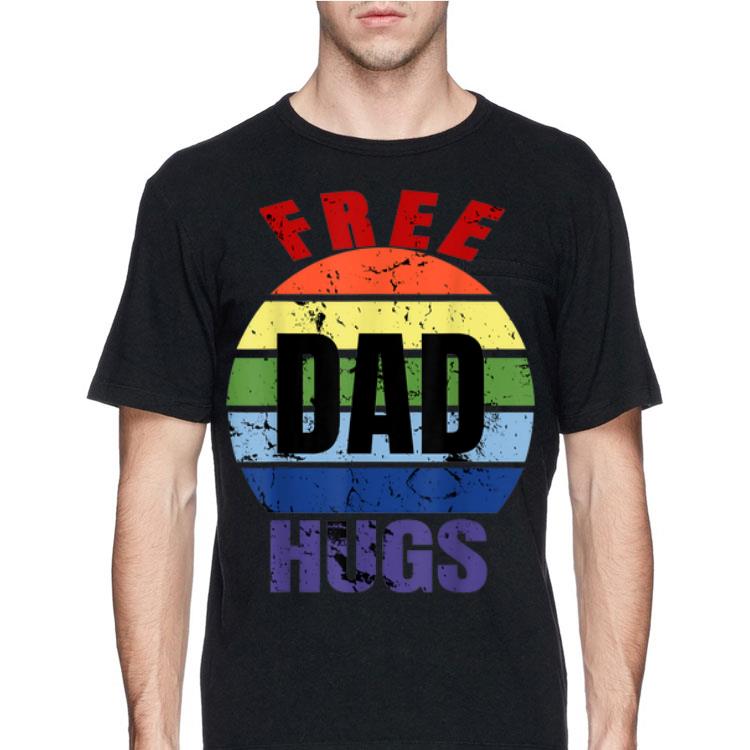 Free Dad Hugs Casual Style For Men Pride shirt 4 - Free Dad Hugs Casual Style For Men Pride shirt