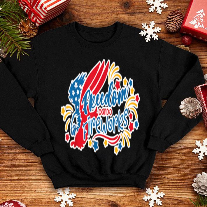 Freedom and Fireworks 4th July America Independence Day shirt 4 - Freedom and Fireworks 4th July America Independence Day shirt