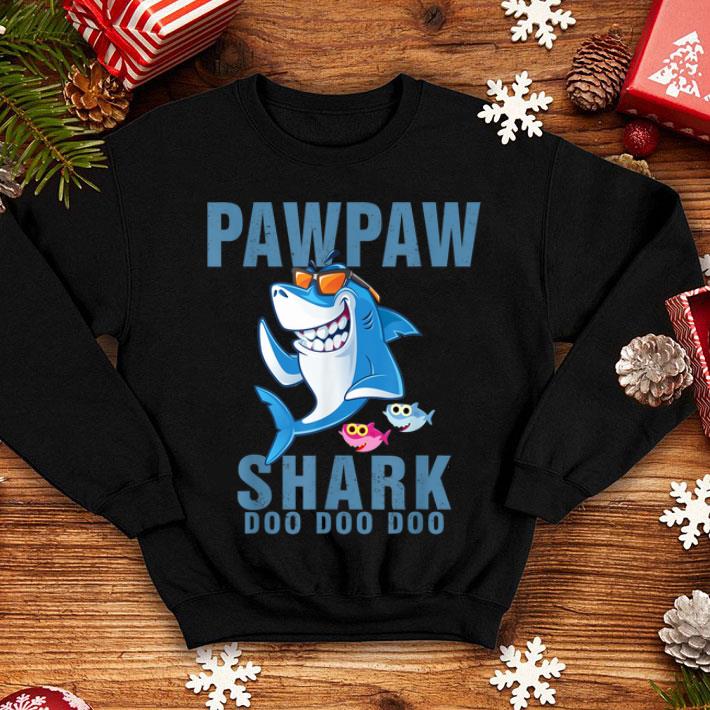Pawpaw Shark Doo Doo Doo Father Day shirt 4 - Pawpaw Shark Doo Doo Doo - Father Day shirt