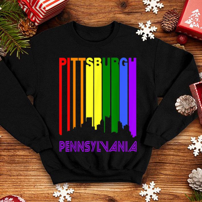 Pittsburgh Pennsylvania LGBTQ Gay Pride Skyline shirt 4 - Pittsburgh Pennsylvania LGBTQ Gay Pride Skyline shirt