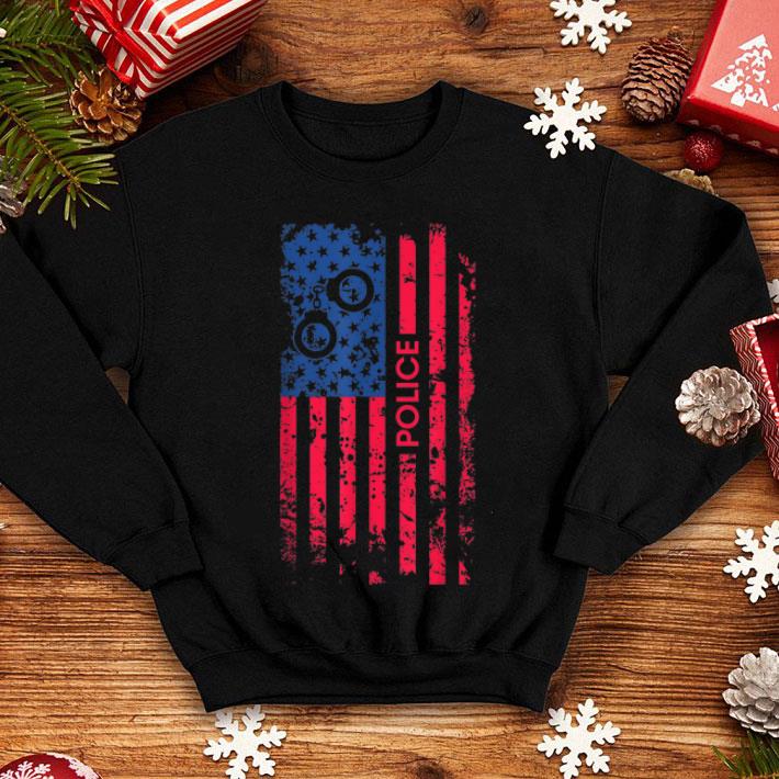 Police Patriotic American Flag 4th Of July Gifts Shirt 4 - Police Patriotic American Flag 4th Of July Gifts Shirt