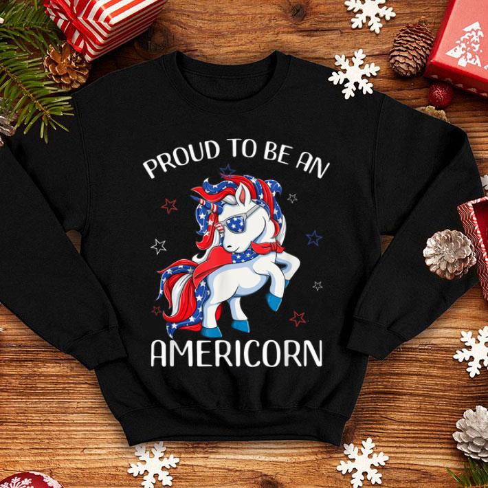 Proud To Be An Americorn 4th Of July Girls Mericorn shirt 4 - Proud To Be An Americorn 4th Of July Girls Mericorn shirt