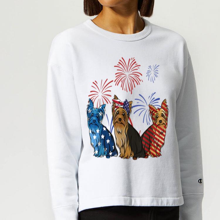 Red White Blue Yorkshire Terrier USA Flag 4th Of July shirt Red White Blue Yorkshire Terrier USA Flag 4th Of July shirt 4 - Red White Blue Yorkshire Terrier USA Flag 4th Of July shirt