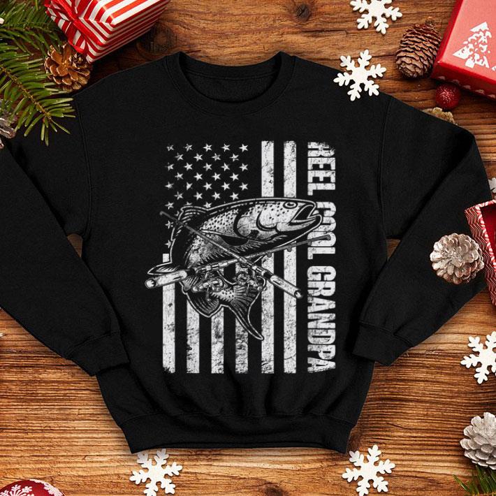 Reel Cool Grandpa American Flag Fisherman Shirt Reel Cool Grandpa American Flag Fisherman Shirt 4 1 - Reel Cool Grandpa American Flag Fisherman Shirt