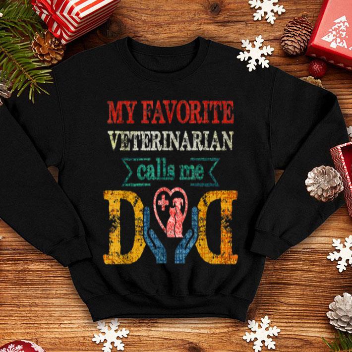 Retro My Favorite Veterinarian Call Me Dad Shirt Retro My Favorite Veterinarian Call Me Dad Shirt 4 - Retro My Favorite Veterinarian Call Me Dad Shirt