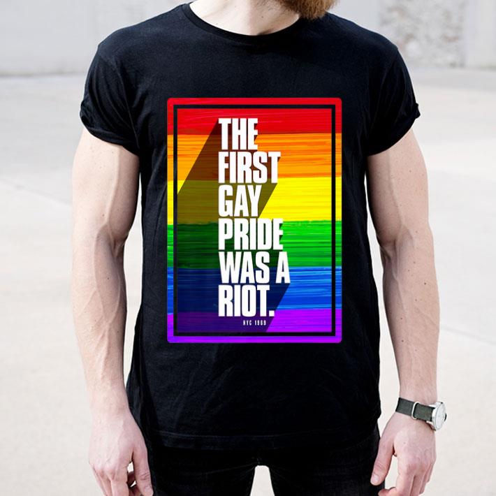The First Gay Pride Was A Riot NYC World Pride 2019 shirt 4 - The First Gay Pride Was A Riot NYC World Pride 2019 shirt