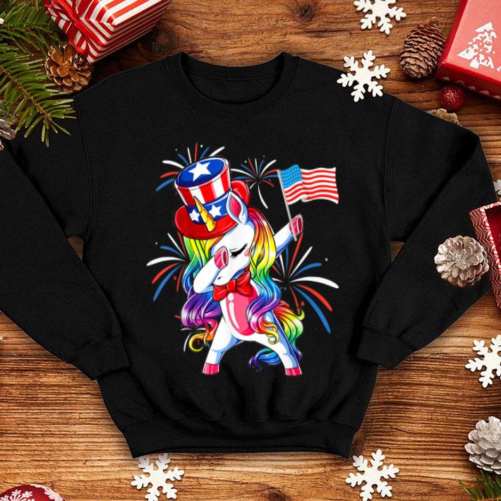 Unicorn Dabbing Patriotic 4th Of July American Flag shirt 4 - Unicorn Dabbing Patriotic 4th Of July American Flag shirt