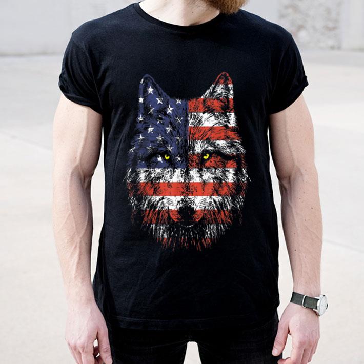 Wolf American Flag July 4th Happy Independence Day shirt Wolf American Flag July 4th Happy Independence Day shirt 4 - Wolf American Flag July 4th Happy Independence Day shirt