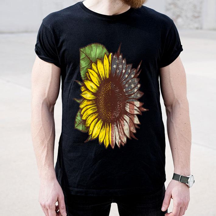 Womens Hippie Sunflower American Flag 4th Of Julys shirt Womens Hippie Sunflower American Flag 4th Of Julys shirt 4 - Womens Hippie Sunflower American Flag 4th Of Julys shirt