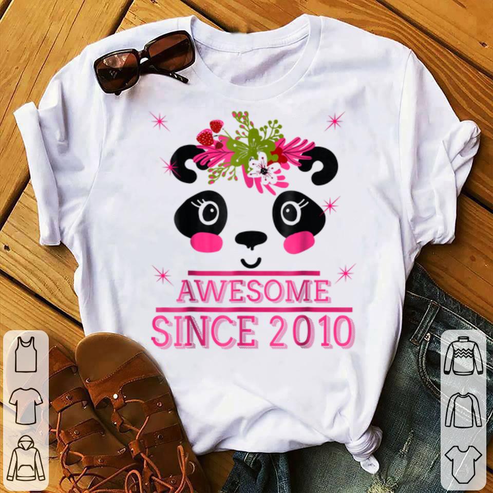 9th Birthday Super Panda Awesome Since 2010 s shirt 4 - 9th Birthday, Super Panda Awesome Since 2010 -s shirt