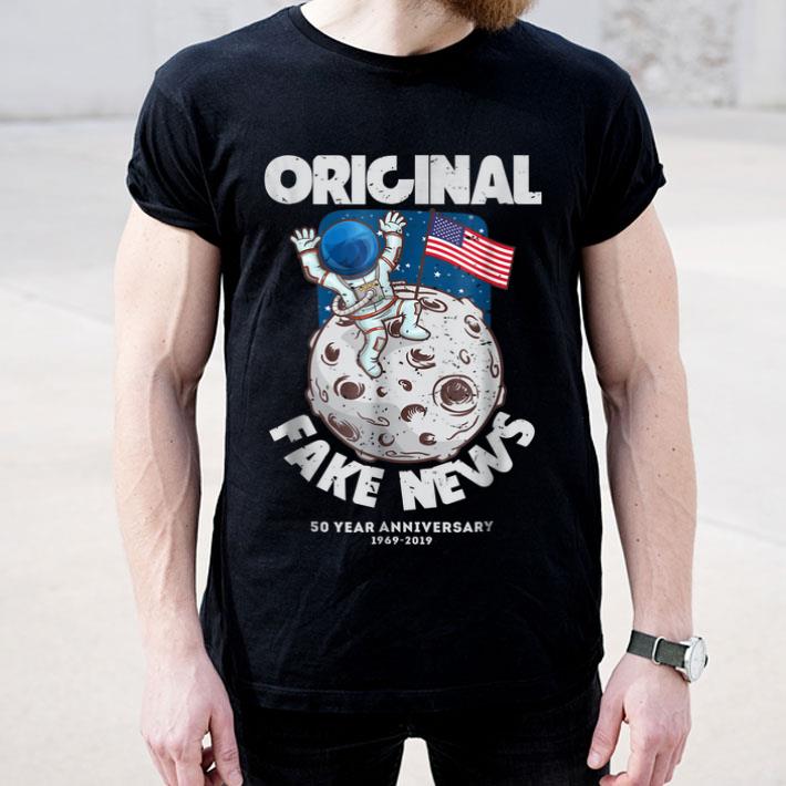 Apollo 11 Moon Landing Original Fake News shirt 4 1 - Apollo 11 Moon Landing Original Fake News shirt