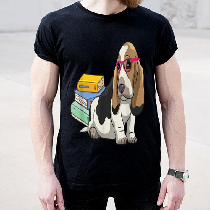 Basset Hound Geek Dogeek Dogs Book Lovers Gift shirt 4 - Basset Hound Geek Dogeek Dogs Book Lovers Gift shirt