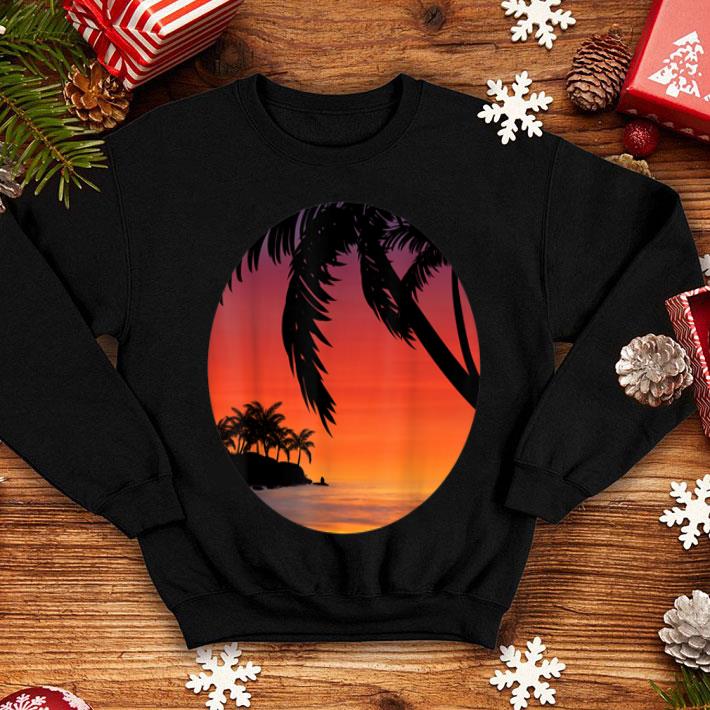 Beach Sunset Retro Dusk Summer Tropical Beach Lover Gift shirt 4 - Beach Sunset Retro Dusk Summer Tropical Beach Lover Gift shirt