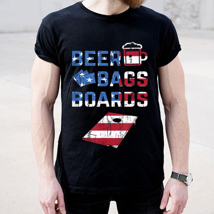 Beer Bags Boards United States Flag Cornhole shirt 4 - Beer Bags Boards United States Flag Cornhole shirt