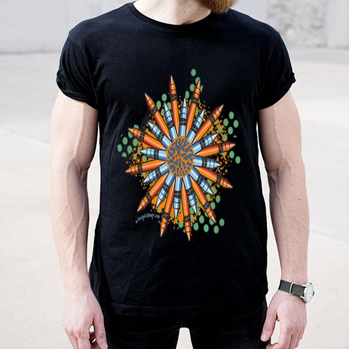 Crayon Flower Geometric Art Graphic shirt Crayon Flower Geometric Art Graphic shirt 4 - Crayon Flower Geometric Art Graphic shirt