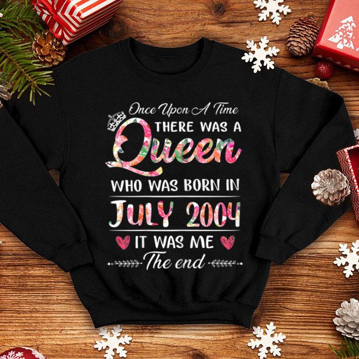 Girls 15th Birthday Queen July 2004 15 Years Old shirt 4 - Girls 15th Birthday Queen July 2004 15 Years Old shirt