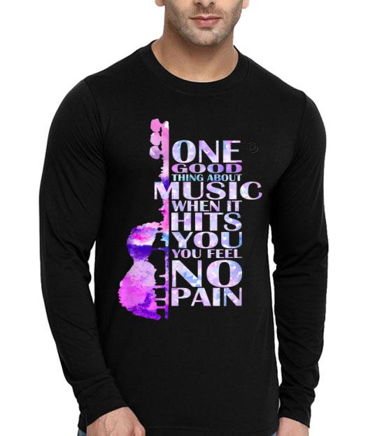 Good Thing About Music Lover It Hits You Feel No Pain shirt 4 - Good Thing About Music Lover It Hits You Feel No Pain shirt