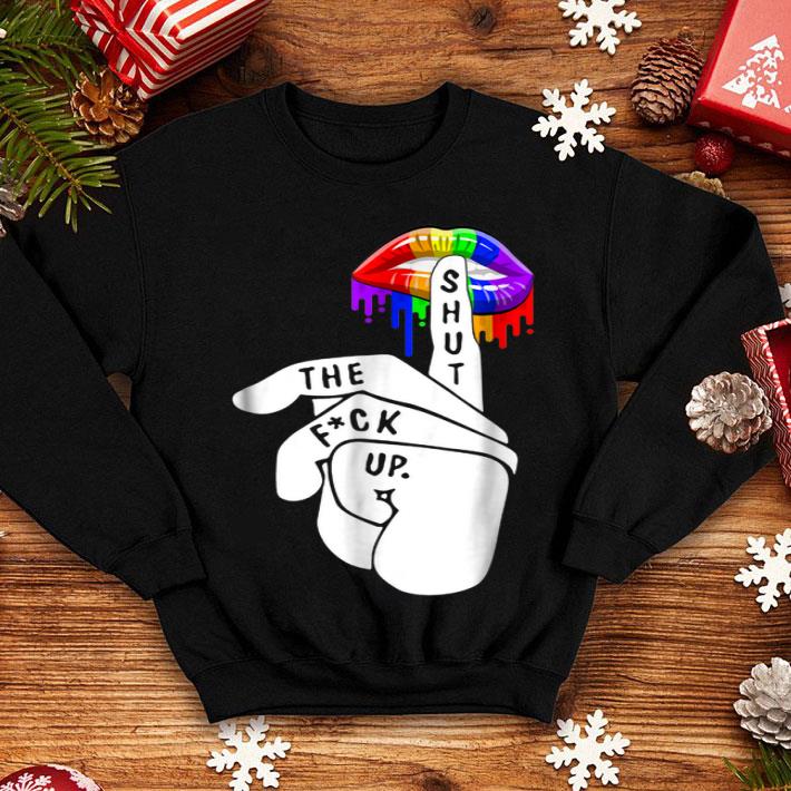 LGBT Rainbow Color Pride Lips shirt 4 - LGBT-Rainbow Color Pride Lips shirt