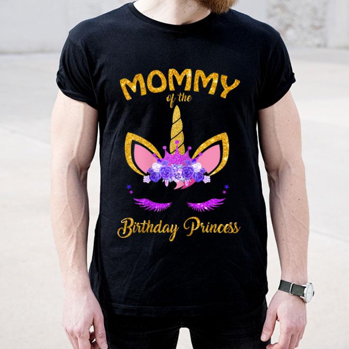 Mommy Of The Unicorn Birthday Princess Matching Family shirt 4 - Mommy Of The Unicorn Birthday Princess Matching Family shirt