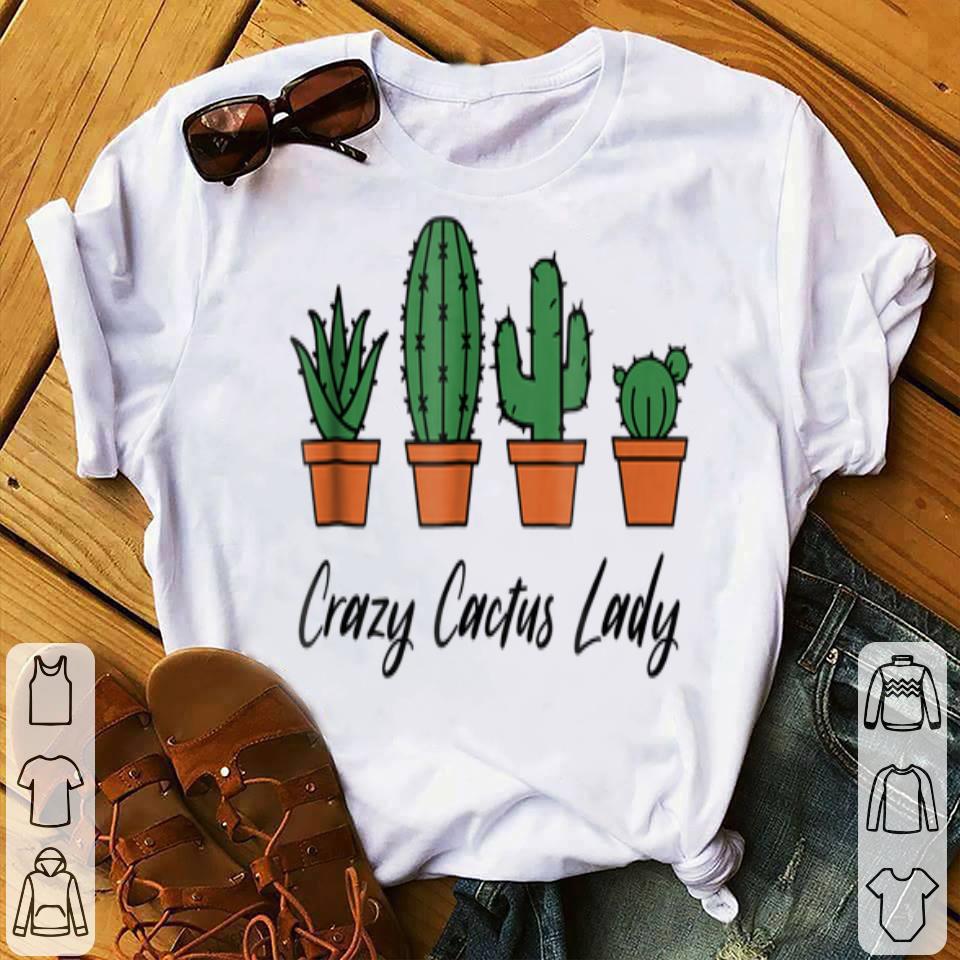 Premium Crazy Cactus Lady Succulent Gardening shirt Premium Crazy Cactus Lady Succulent Gardening shirt 4 - Premium Crazy Cactus Lady Succulent Gardening shirt