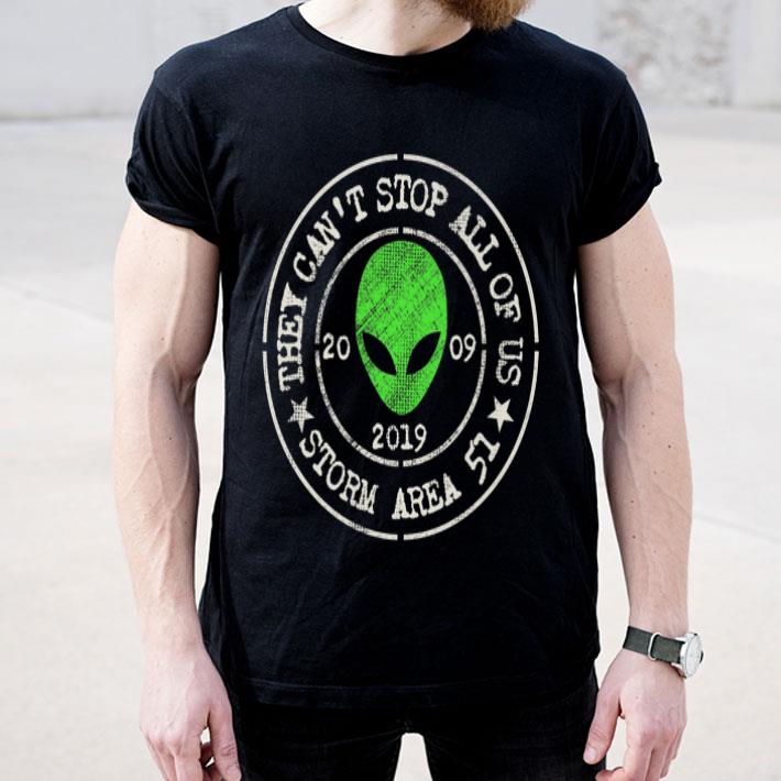 Storm Area 51 Green Alien UFO They Can t Stop All Of Us Premium shirt 4 - Storm Area 51 Green Alien UFO They Can't Stop All Of Us Premium shirt