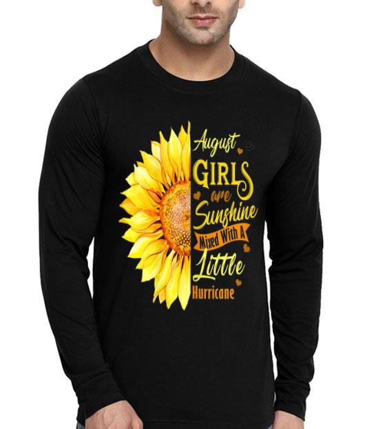 August Girls Are Sunshine Mixed Little Hurricane shirt August Girls Are Sunshine Mixed Little Hurricane shirt 4 - August Girls Are Sunshine Mixed Little Hurricane shirt