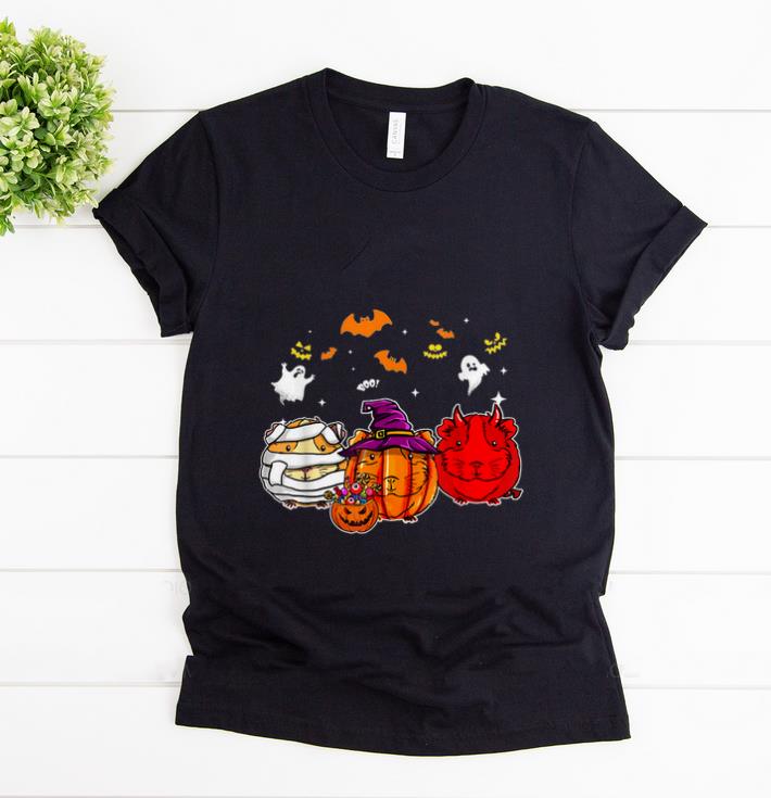 Awesome Guinea Pigs Pumpkins happy halloween shirt 1 - Awesome Guinea Pigs Pumpkins happy halloween shirt