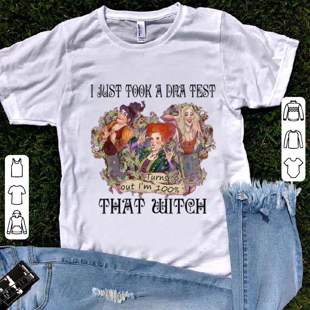 Awesome I Just Took A DNA Test Turns Out I m 100 Witch Hocus Pocus shirt 1 - Awesome I Just Took A DNA Test Turns Out I'm 100% Witch Hocus Pocus shirt