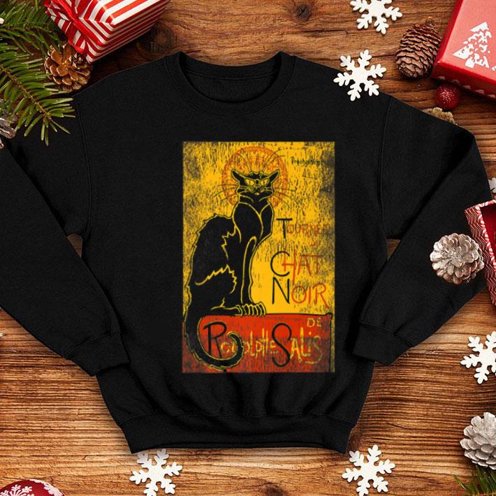 Beautiful Vintage Tournee Du Chat Noir Black Cat For Halloween shirt 4 - Beautiful Vintage Tournee Du Chat Noir Black Cat For Halloween shirt