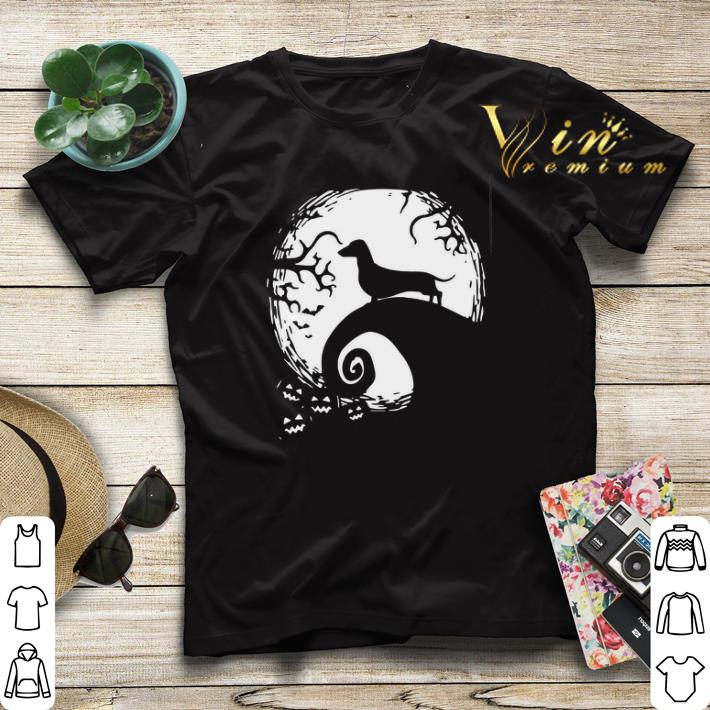 Dachshund dog and moon Halloween shirt Dachshund dog and moon Halloween shirt 4 - Dachshund dog and moon Halloween shirt