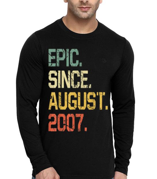 Epic Since August 2007 12 Years Old shirt 4 - Epic Since August 2007 12 Years Old shirt