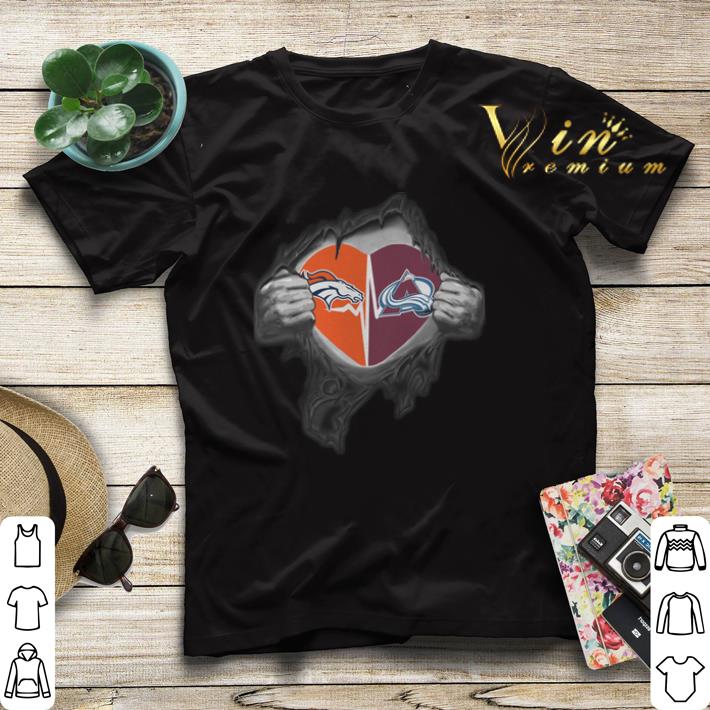 Inside my heart Denver Broncos Colorado Avalanche shirt Inside my heart Denver Broncos Colorado Avalanche shirt 4 - Inside my heart Denver Broncos Colorado Avalanche shirt