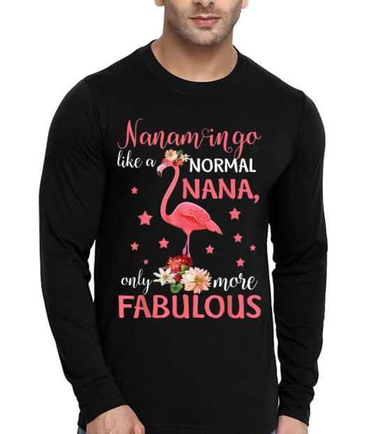 Nanamingo Like A Normal Nana Flamingo Mothers Day shirt 4 - Nanamingo Like A Normal Nana Flamingo Mothers Day shirt