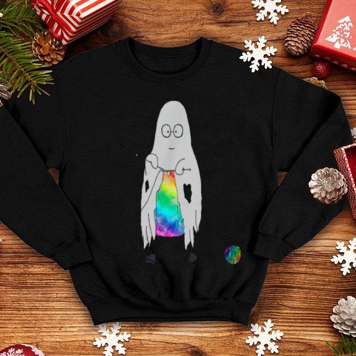 Official Cute Rainbow Ghost Funny Lgbt Gay Lesbian Halloween Costume shirt 4 - Official Cute Rainbow Ghost Funny Lgbt Gay Lesbian Halloween Costume shirt